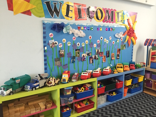 Preschool toy area